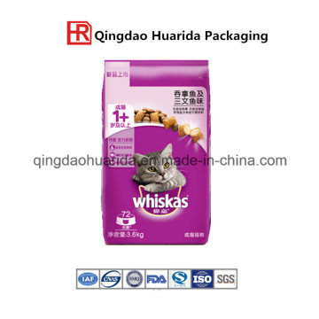 Heavy Duty Quad-Seal Dog Food Packaging Bag with Zipper